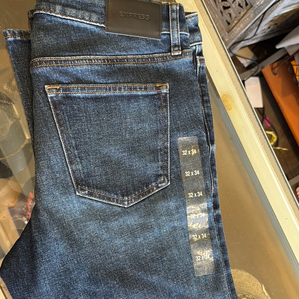 Express Men's Blue Jeans